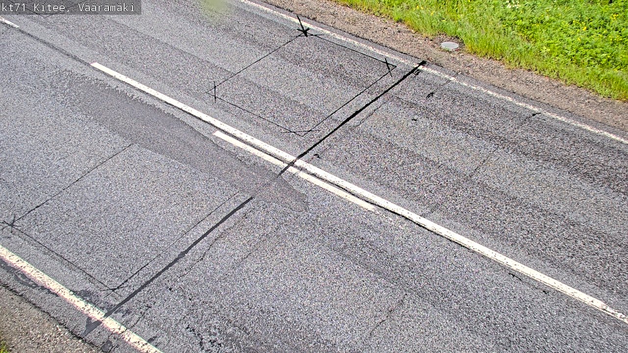 Weather Camera Image Väg 71 Väärämäki, Kitee, Pohjois-Karjala