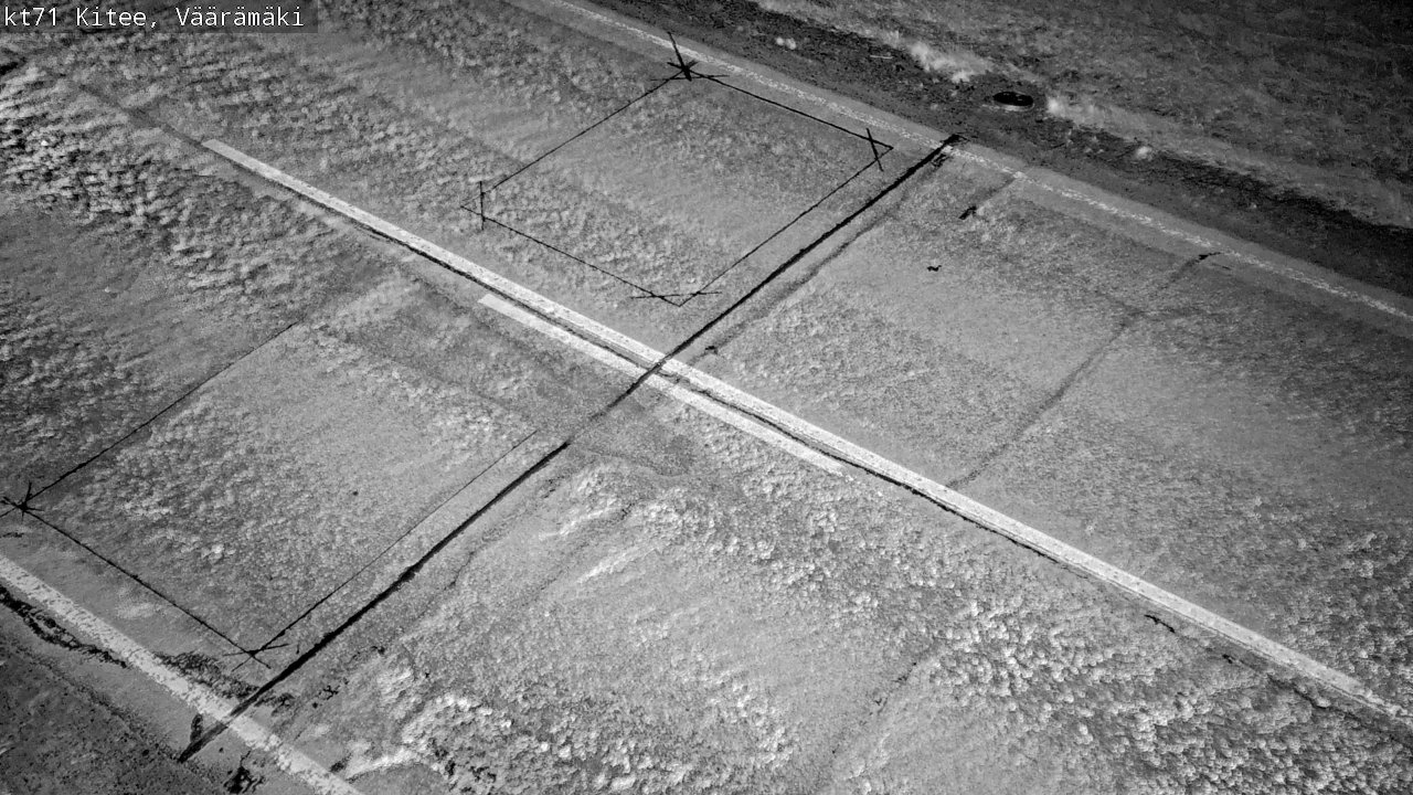 Weather Camera Image Väg 71 Väärämäki, Kitee, Pohjois-Karjala