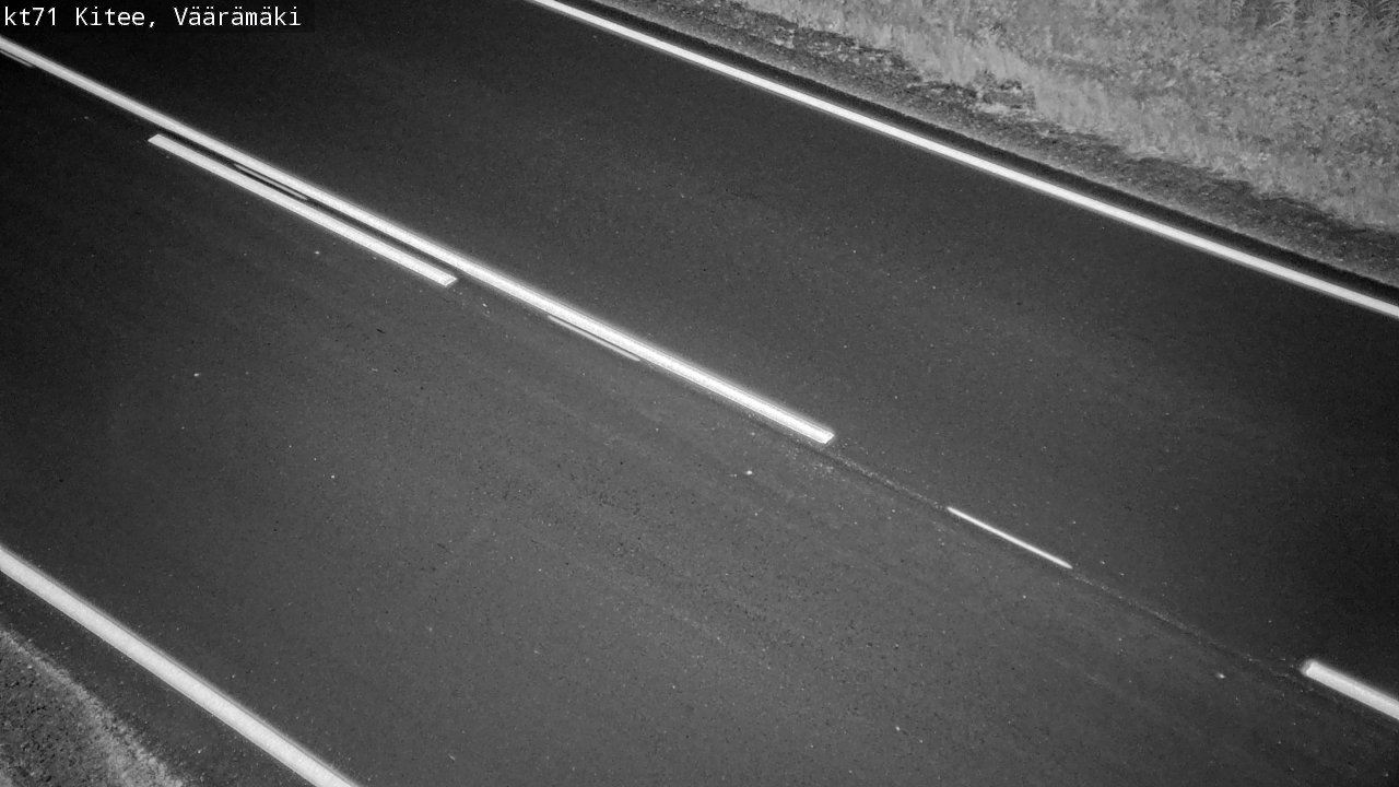 Weather Camera Image Väg 71 Väärämäki, Kitee, Pohjois-Karjala