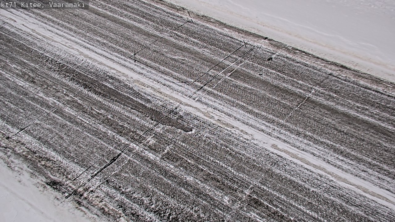 Weather Camera Image Road 71 Väärämäki, Kitee, Pohjois-Karjala