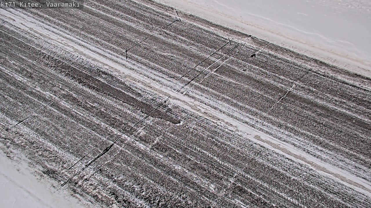 Weather Camera Image Road 71 Väärämäki, Kitee, Pohjois-Karjala