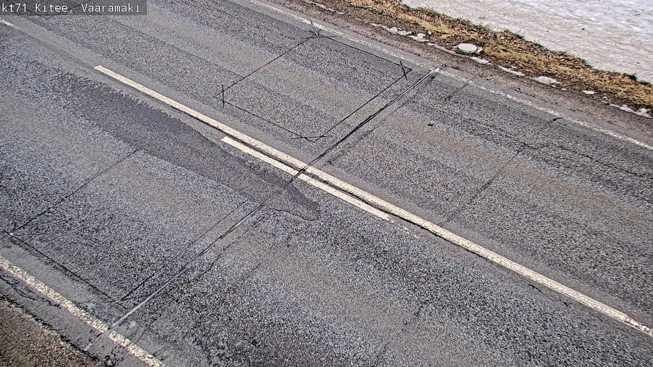 Weather Camera Image Road 71 Väärämäki, Kitee, Pohjois-Karjala