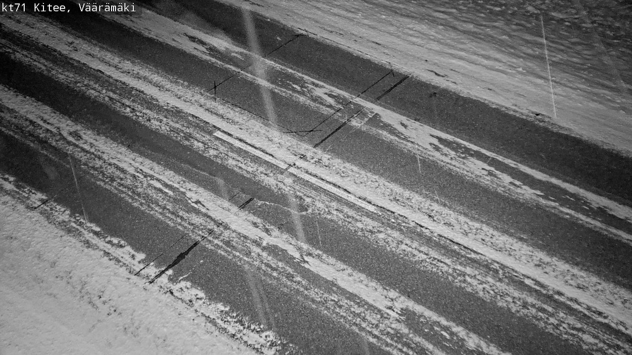 Weather Camera Image Road 71 Väärämäki, Kitee, Pohjois-Karjala