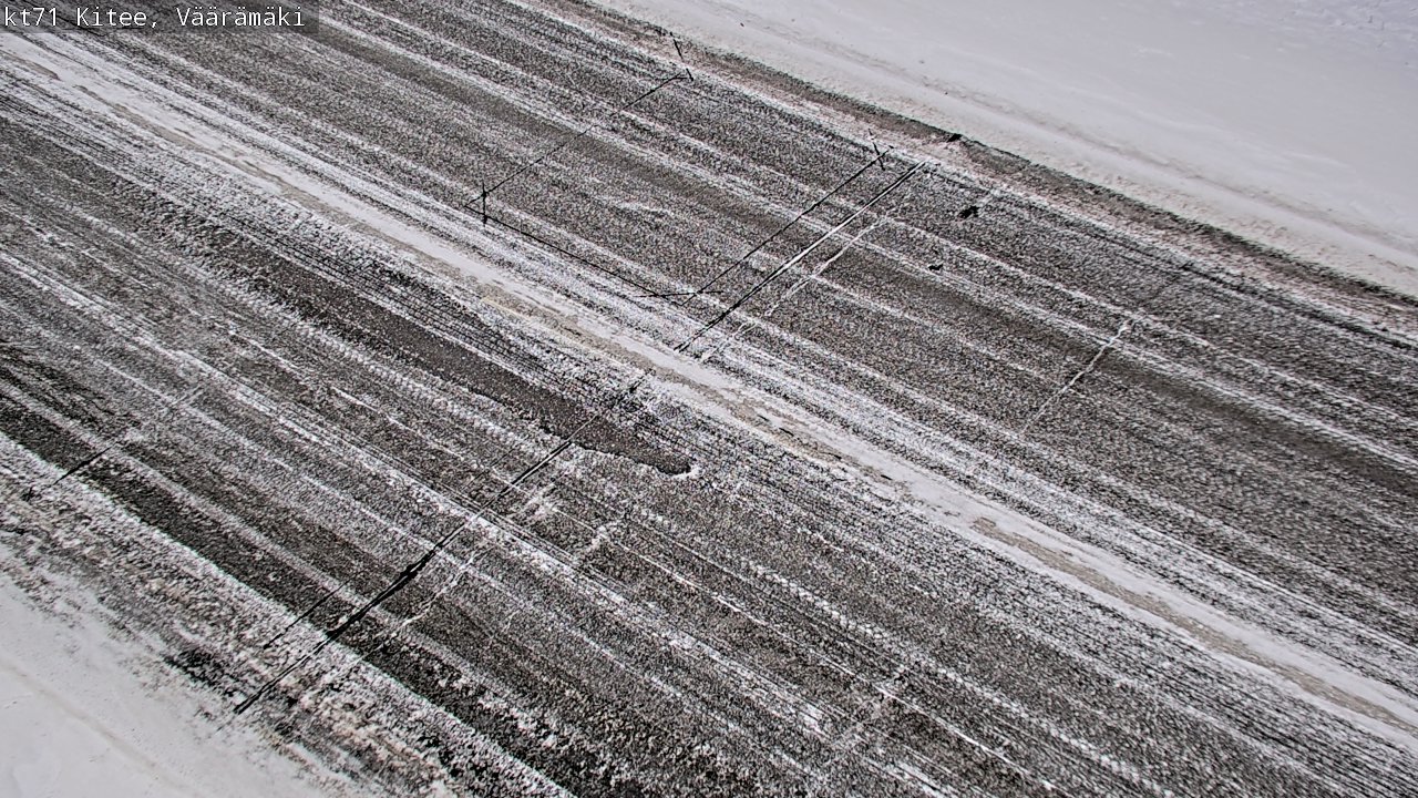Weather Camera Image Road 71 Väärämäki, Kitee, Pohjois-Karjala