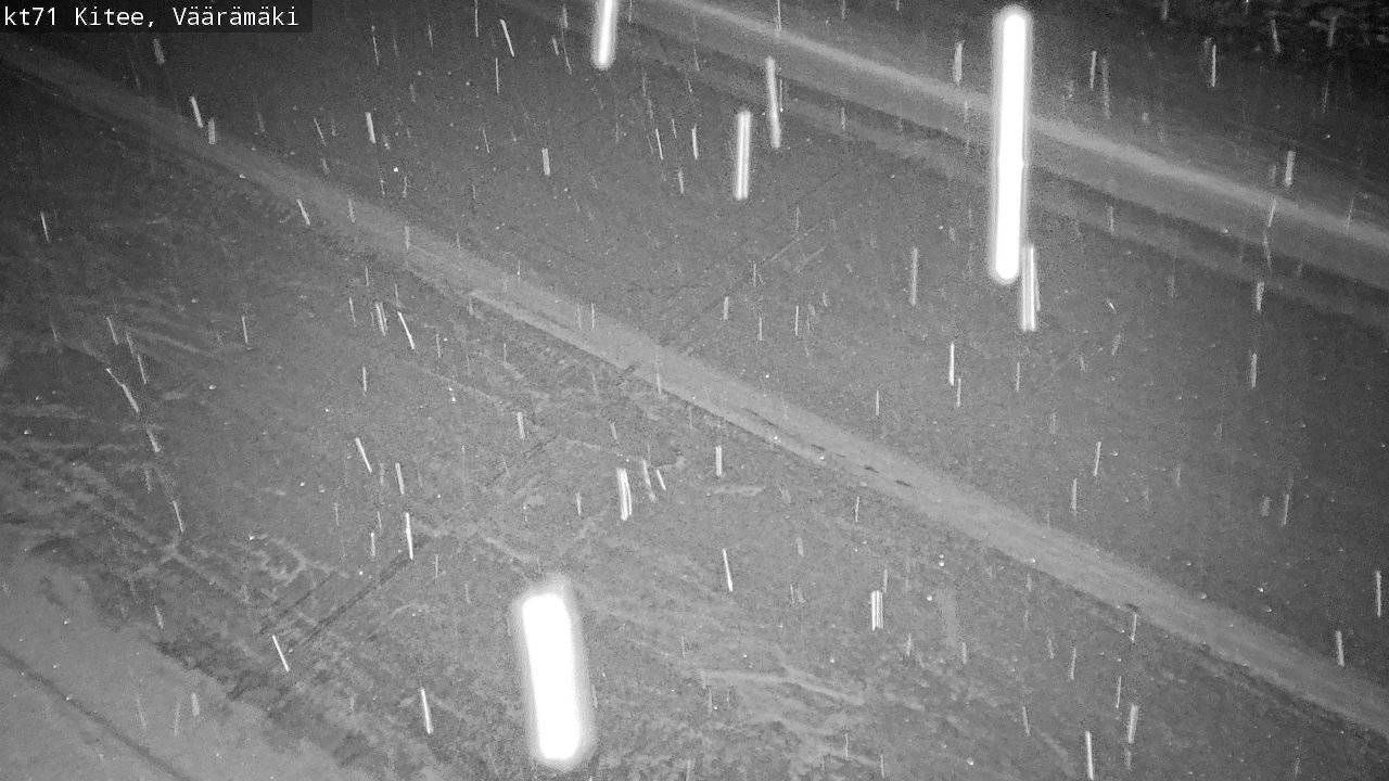 Kelikamerat Kuva Tie 71 Kitee, Väärämäki, Kitee, Pohjois-Karjala