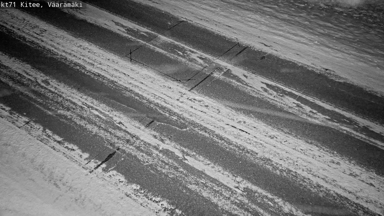 Weather Camera Image Road 71 Väärämäki, Kitee, Pohjois-Karjala