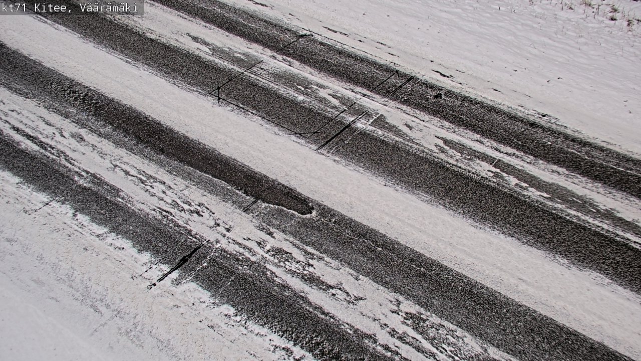 Weather Camera Image Road 71 Väärämäki, Kitee, Pohjois-Karjala