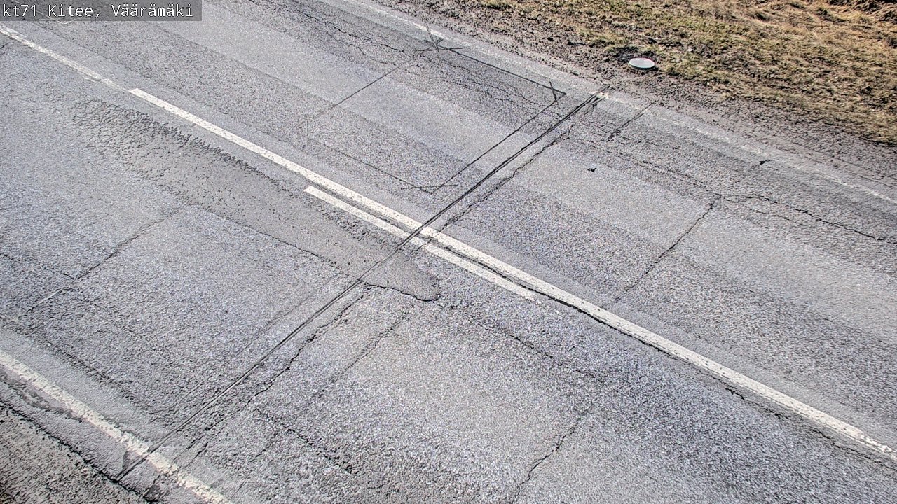 Weather Camera Image Road 71 Väärämäki, Kitee, Pohjois-Karjala