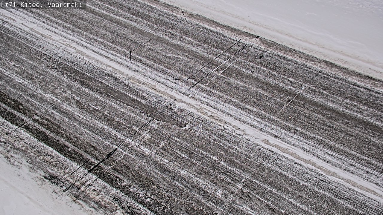Weather Camera Image Road 71 Väärämäki, Kitee, Pohjois-Karjala