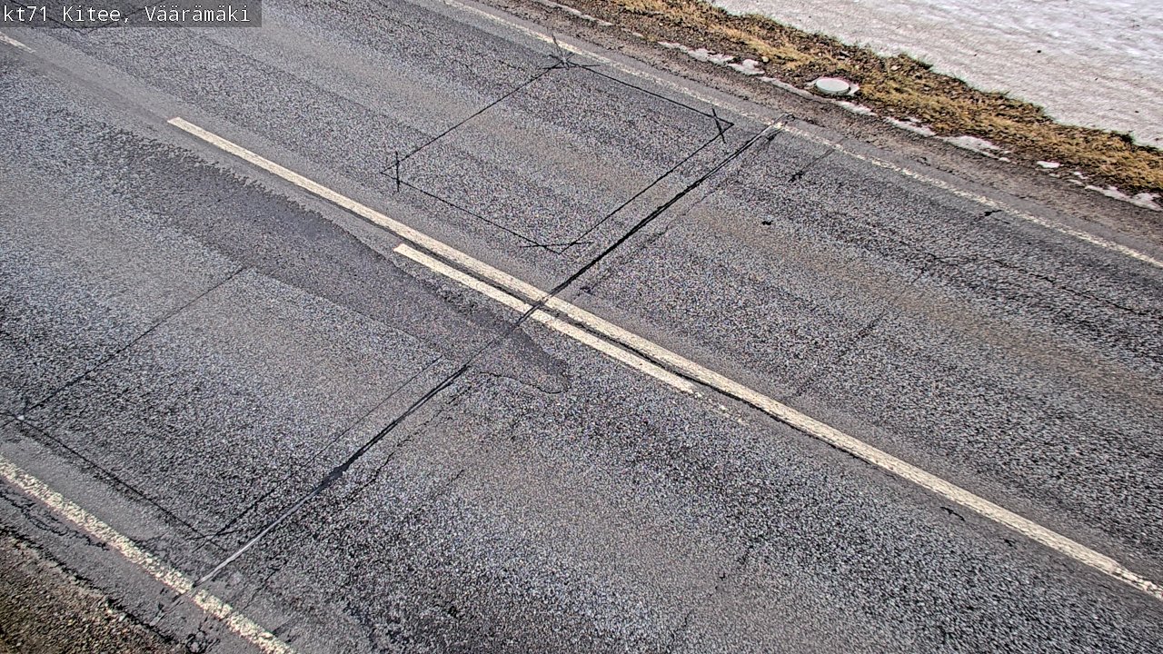 Weather Camera Image Road 71 Väärämäki, Kitee, Pohjois-Karjala