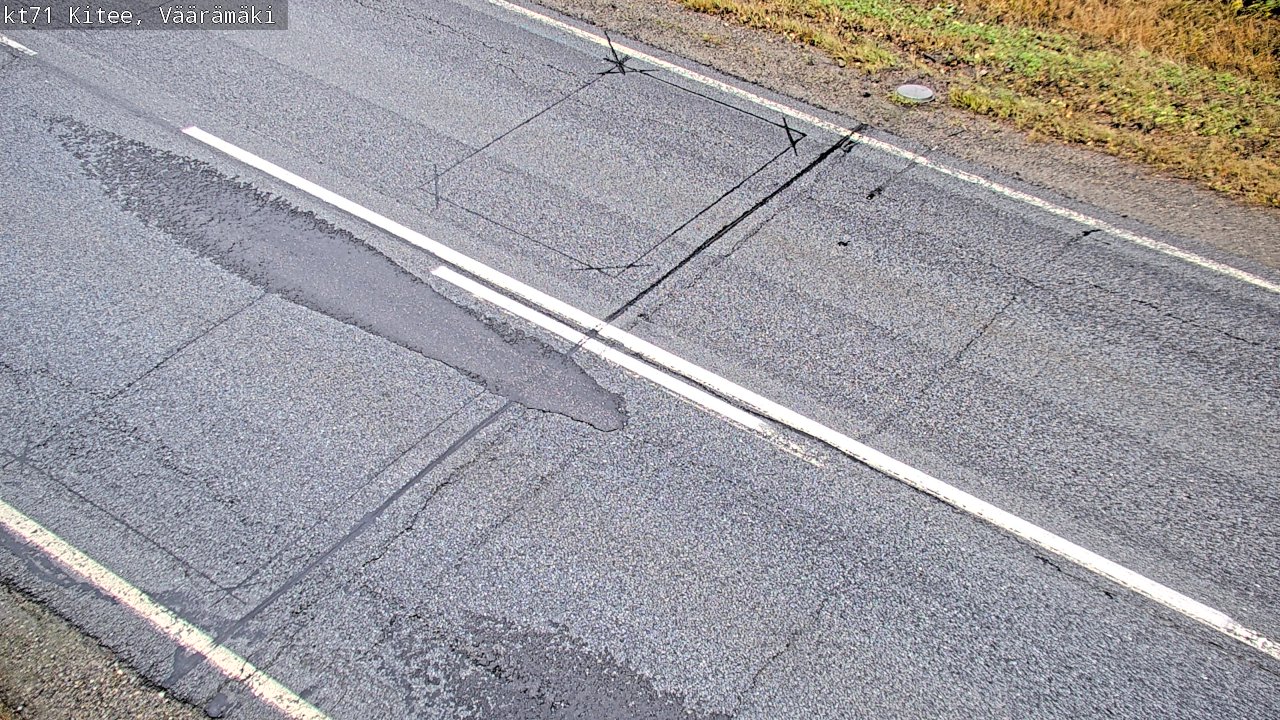 Kelikamerat Kuva Tie 71 Kitee, Väärämäki, Kitee, Pohjois-Karjala