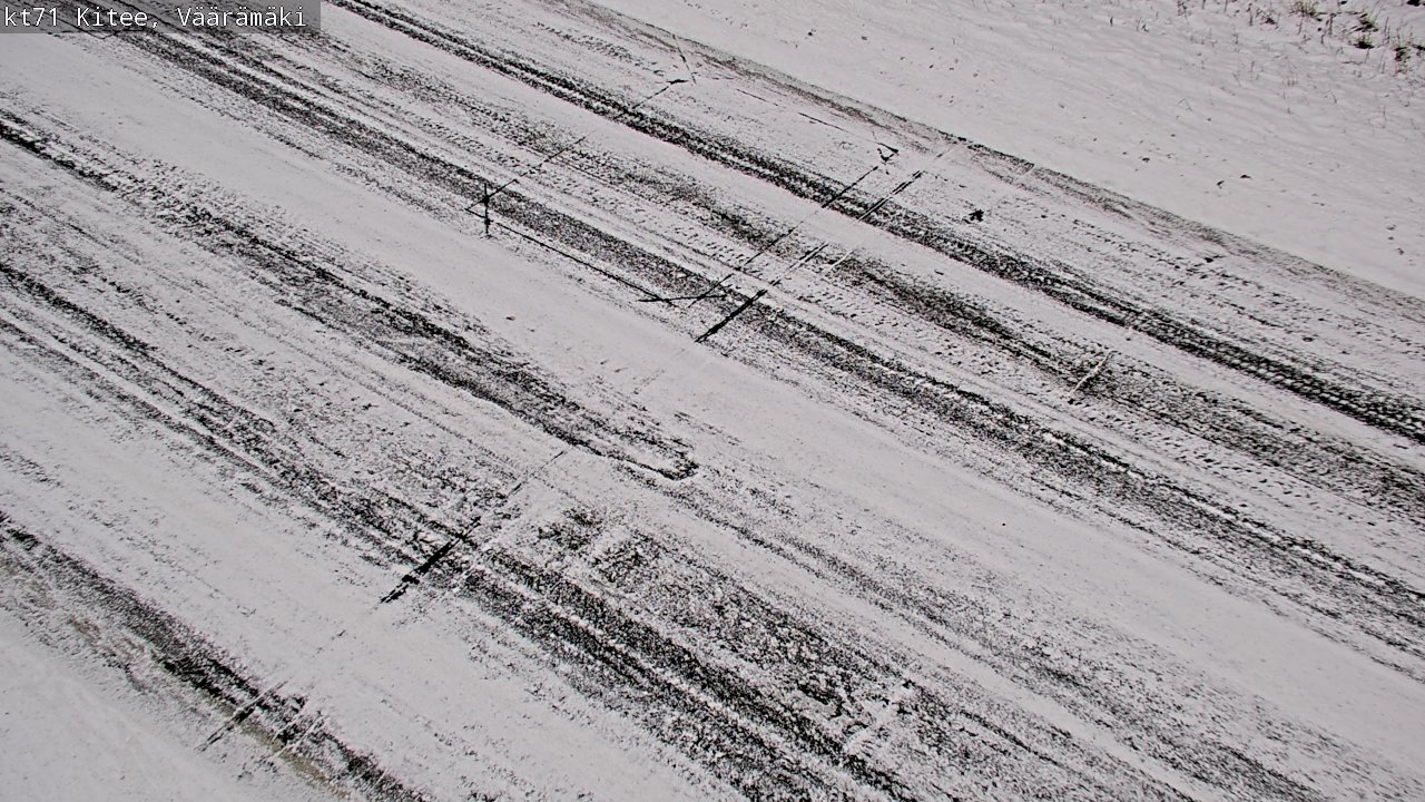Weather Camera Image Road 71 Väärämäki, Kitee, Pohjois-Karjala