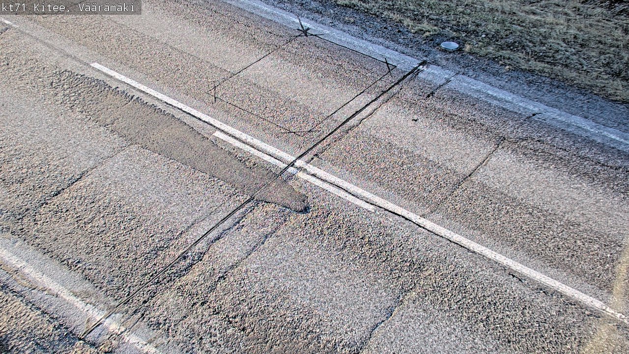 Kelikamerat Kuva Tie 71 Kitee, Väärämäki, Kitee, Pohjois-Karjala