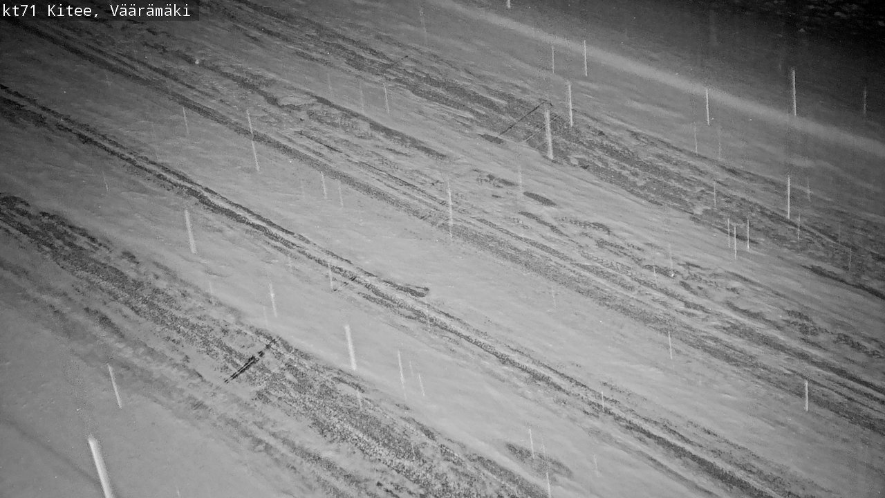 Kelikamerat Kuva Tie 71 Kitee, Väärämäki, Kitee, Pohjois-Karjala