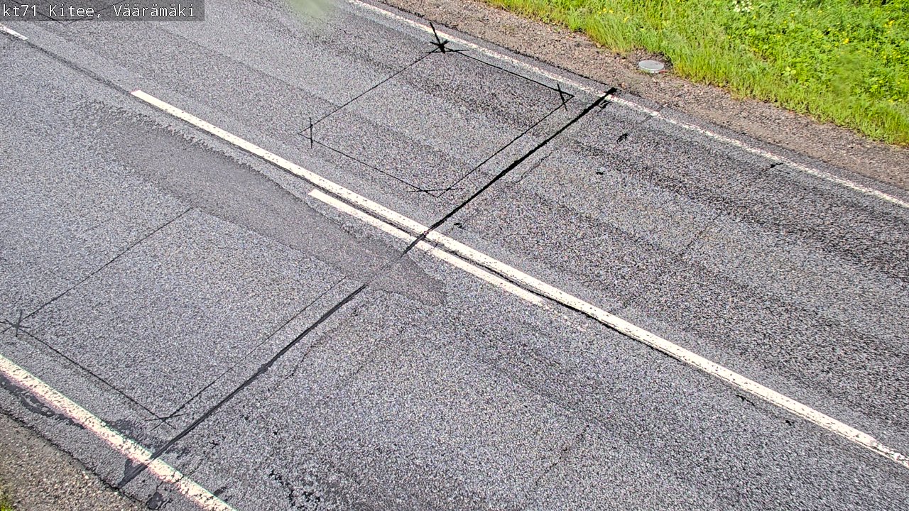 Weather Camera Image Väg 71 Väärämäki, Kitee, Pohjois-Karjala
