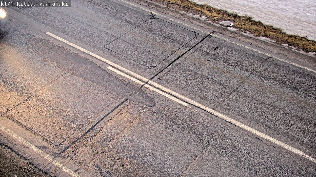 Kelikamerat Kuva Tie 71 Kitee, Väärämäki, Kitee, Pohjois-Karjala