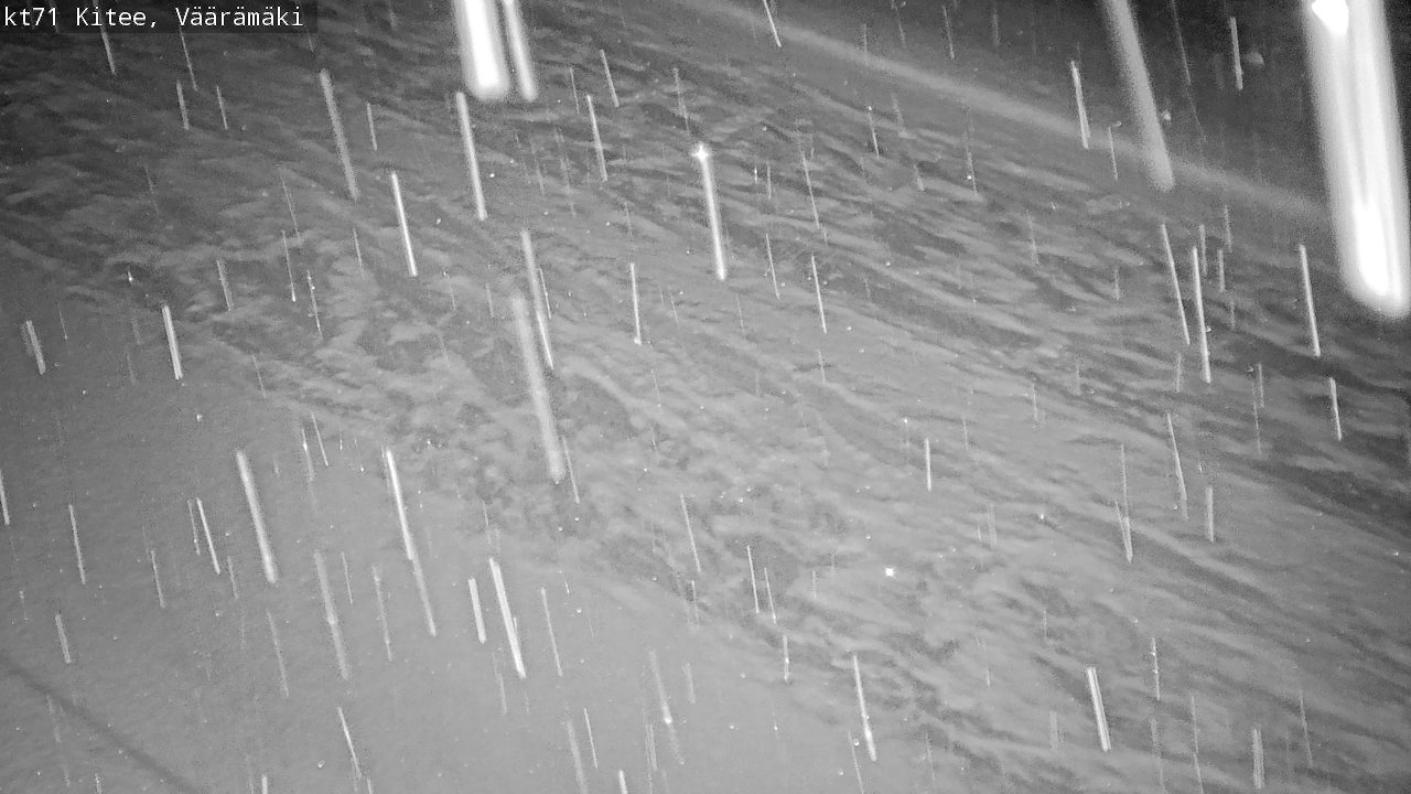 Kelikamerat Kuva Tie 71 Kitee, Väärämäki, Kitee, Pohjois-Karjala