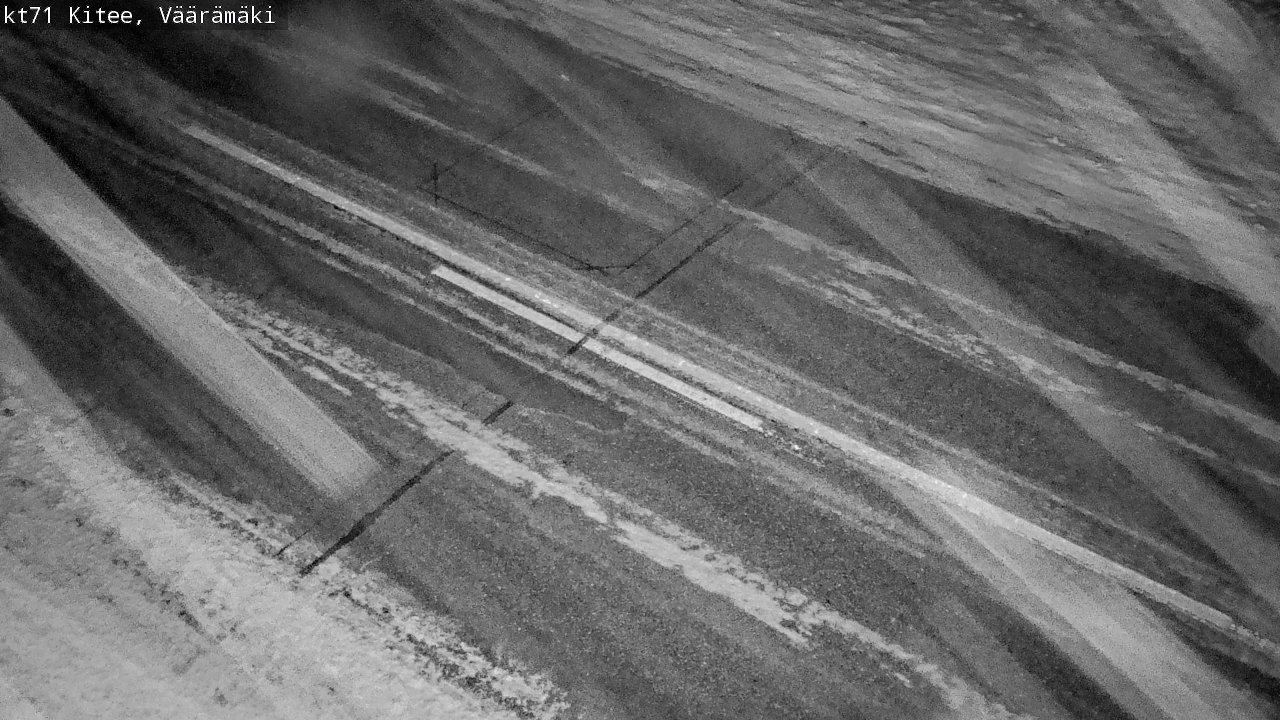 Weather Camera Image Road 71 Väärämäki, Kitee, Pohjois-Karjala