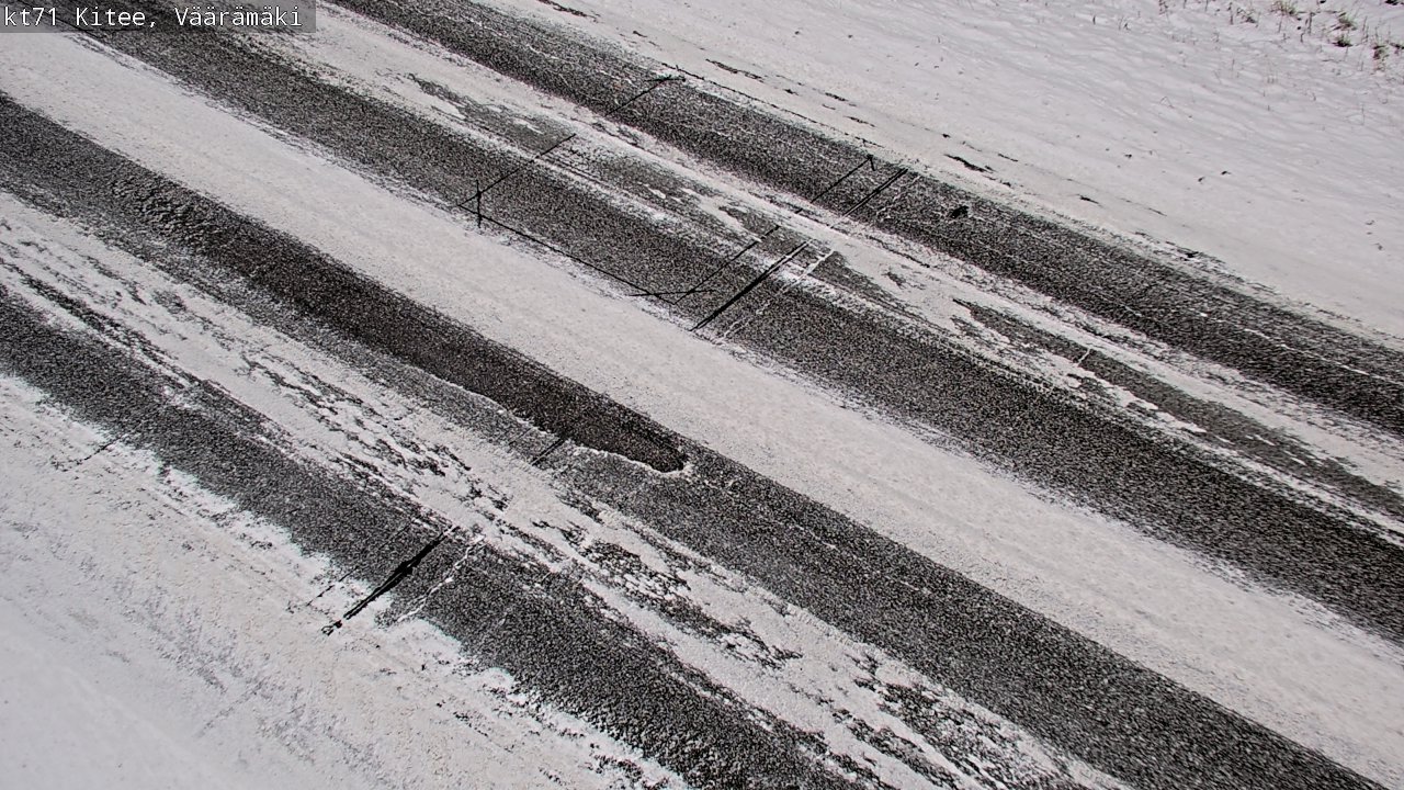 Weather Camera Image Road 71 Väärämäki, Kitee, Pohjois-Karjala
