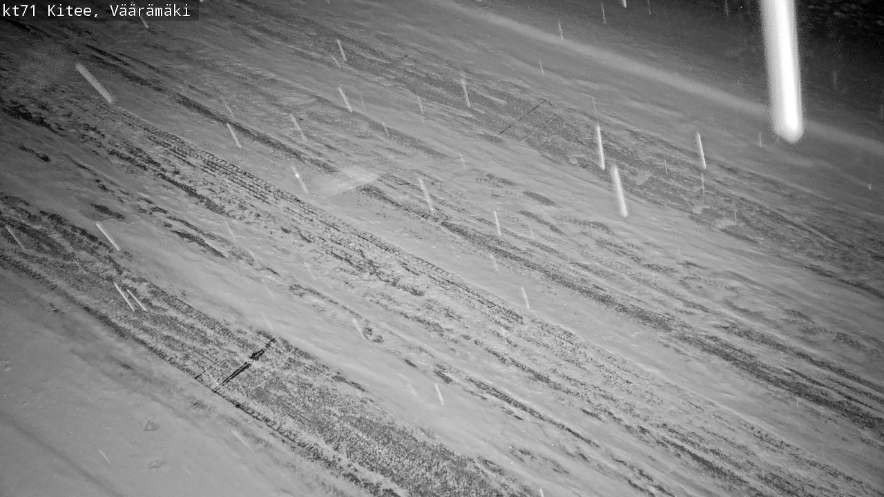 Kelikamerat Kuva Tie 71 Kitee, Väärämäki, Kitee, Pohjois-Karjala