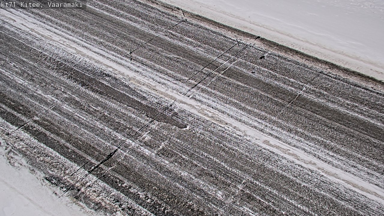 Weather Camera Image Road 71 Väärämäki, Kitee, Pohjois-Karjala