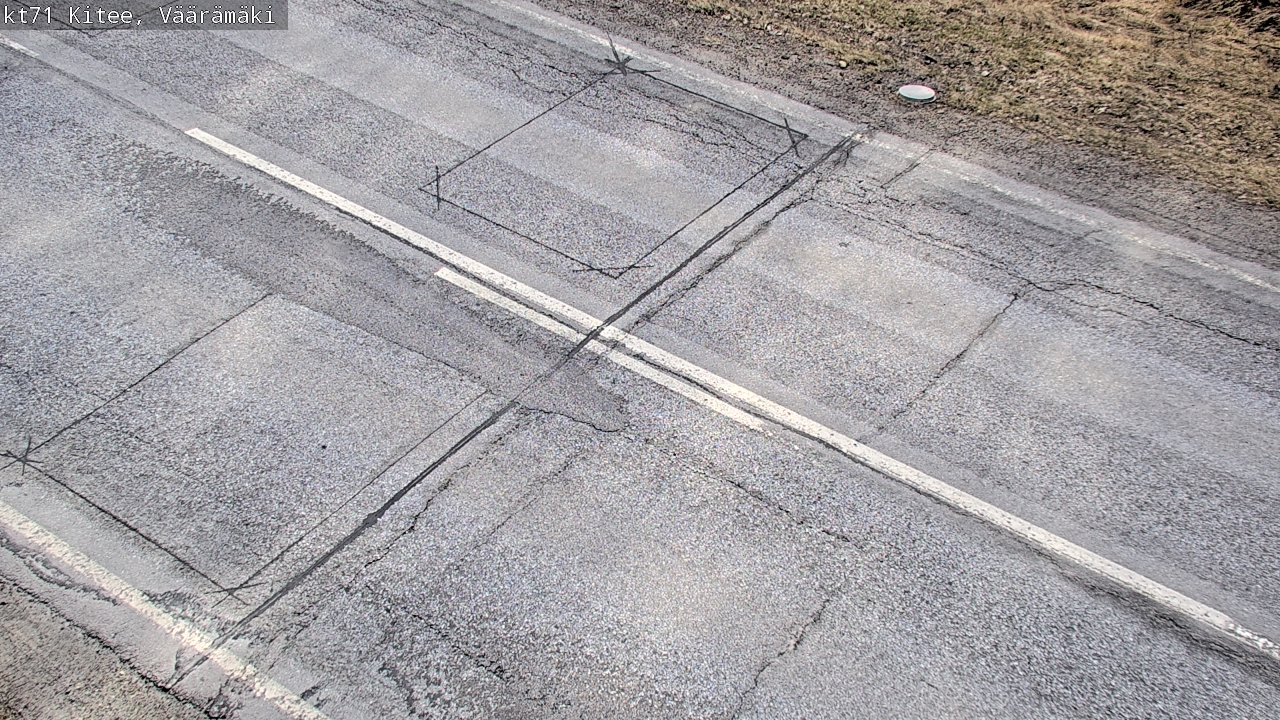 Kelikamerat Kuva Tie 71 Kitee, Väärämäki, Kitee, Pohjois-Karjala