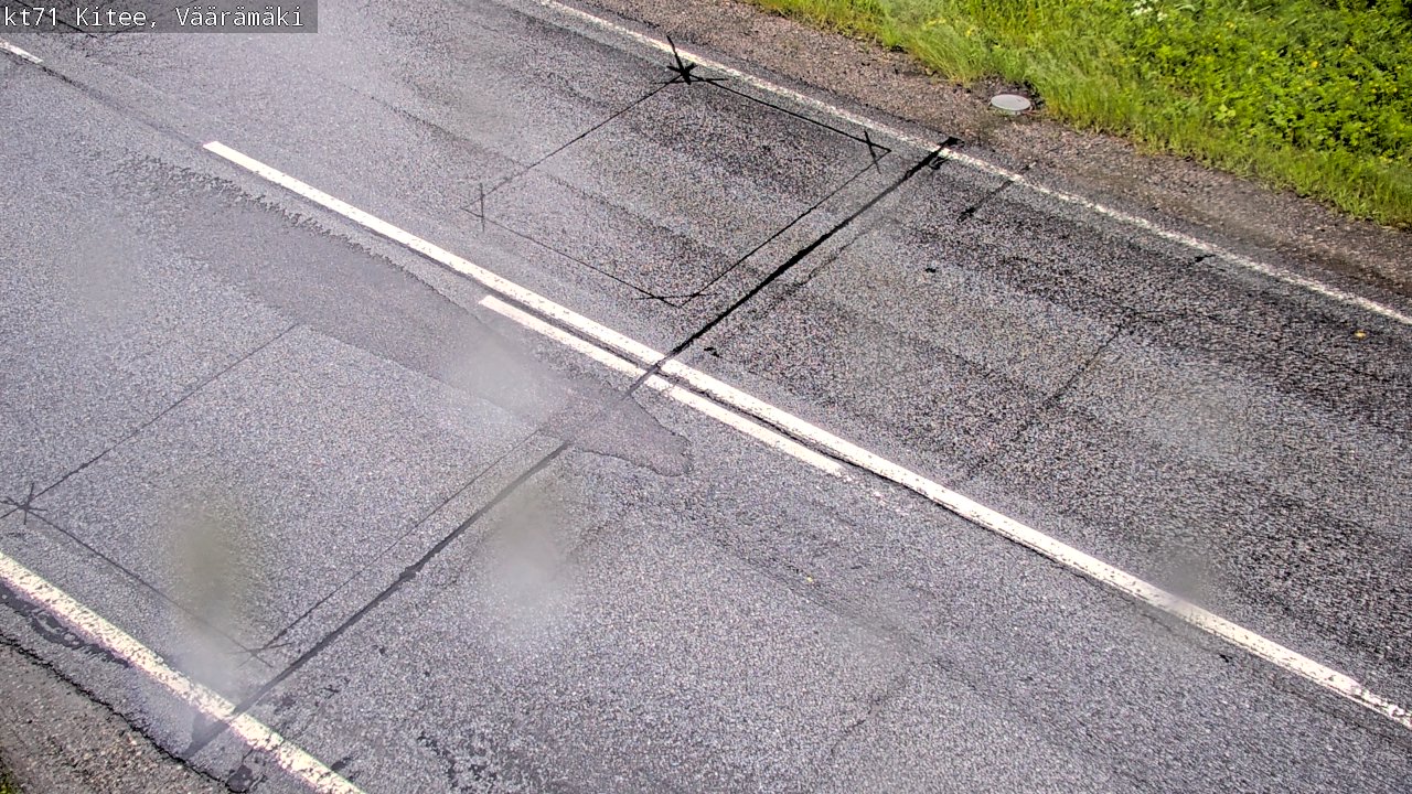 Kelikamerat Kuva Tie 71 Kitee, Väärämäki, Kitee, Pohjois-Karjala