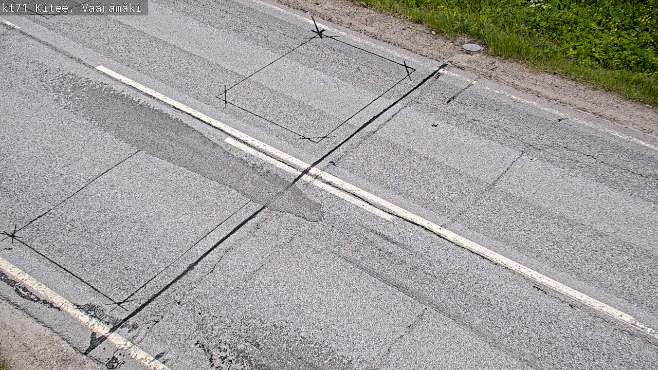 Kelikamerat Kuva Tie 71 Kitee, Väärämäki, Kitee, Pohjois-Karjala