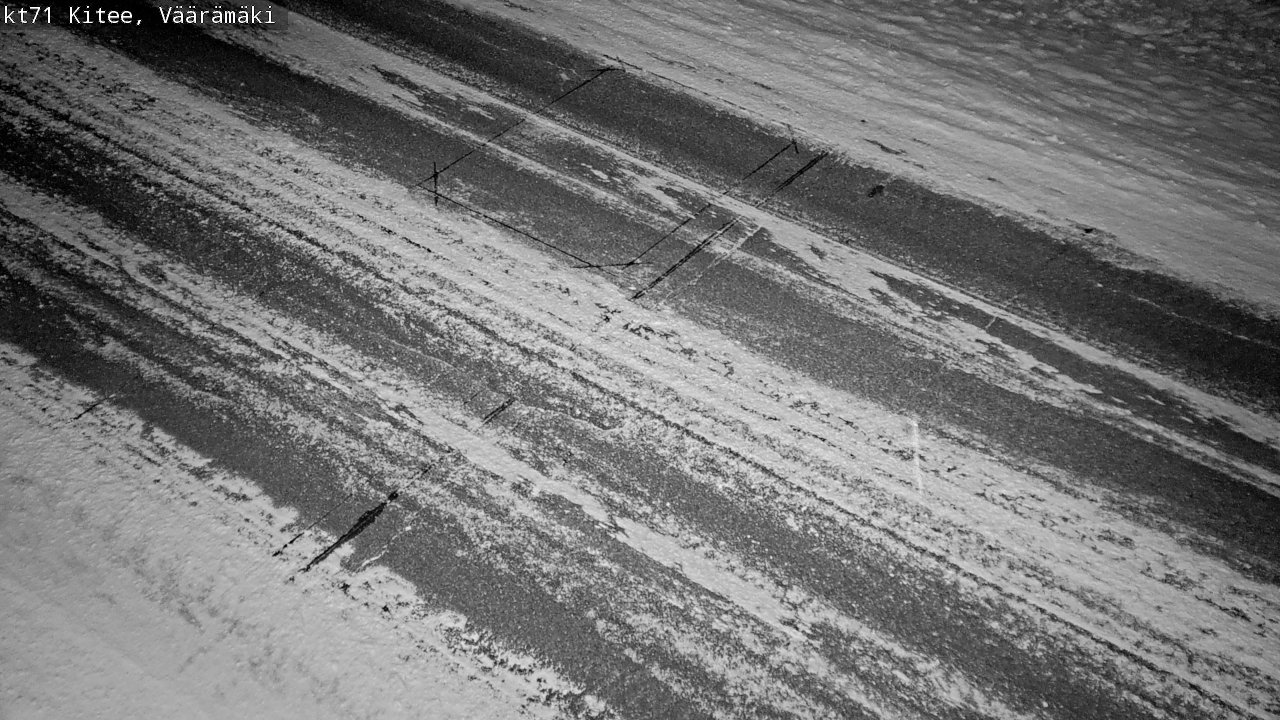 Weather Camera Image Road 71 Väärämäki, Kitee, Pohjois-Karjala