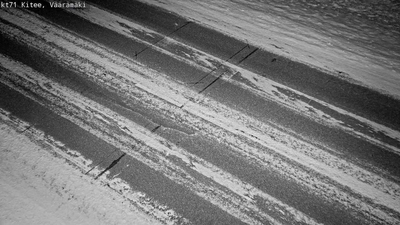 Weather Camera Image Road 71 Väärämäki, Kitee, Pohjois-Karjala
