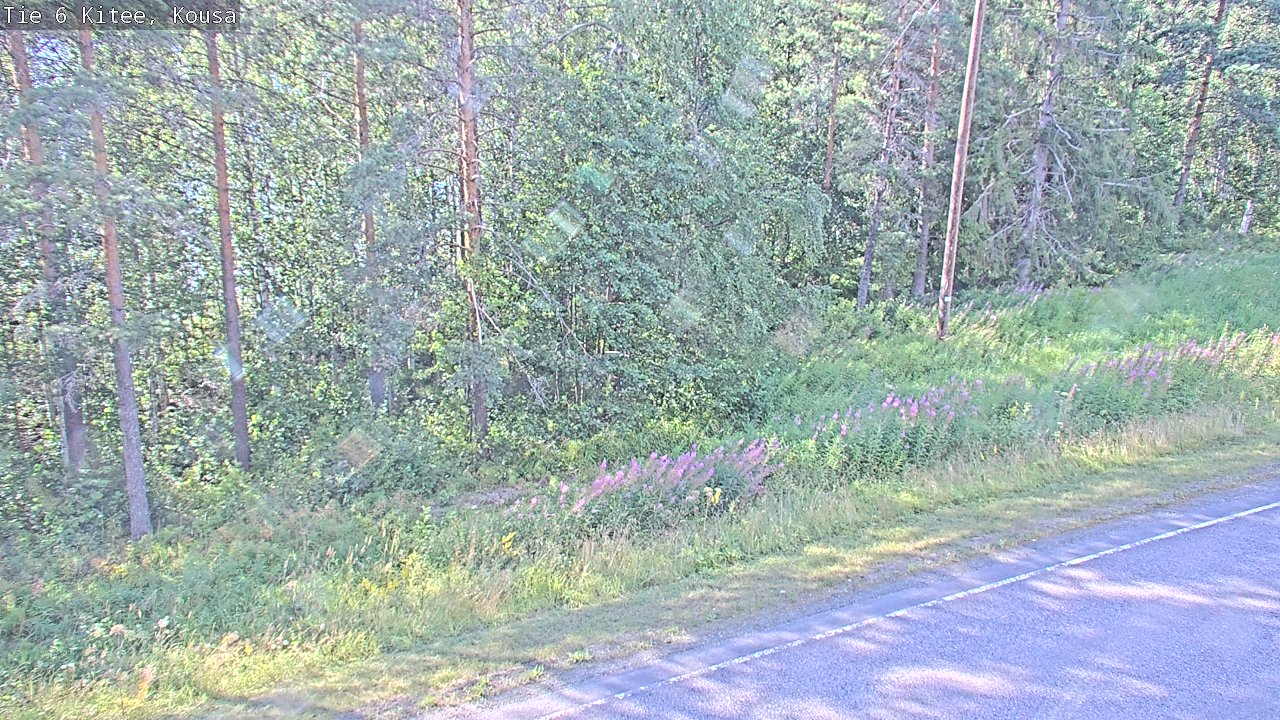 Kelikamerat Kuva Tie 6, Kitee, Kousa, Kitee, Pohjois-Karjala