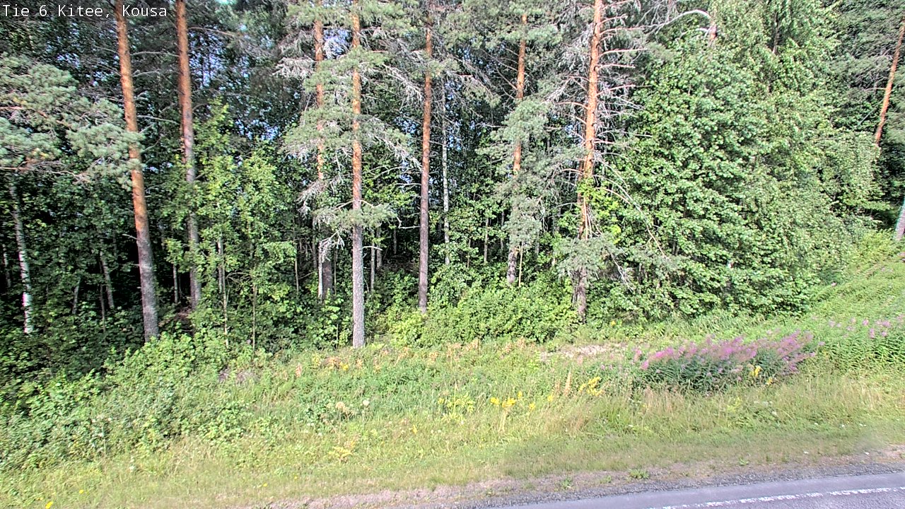 Kelikamerat Kuva Tie 6, Kitee, Kousa, Kitee, Pohjois-Karjala