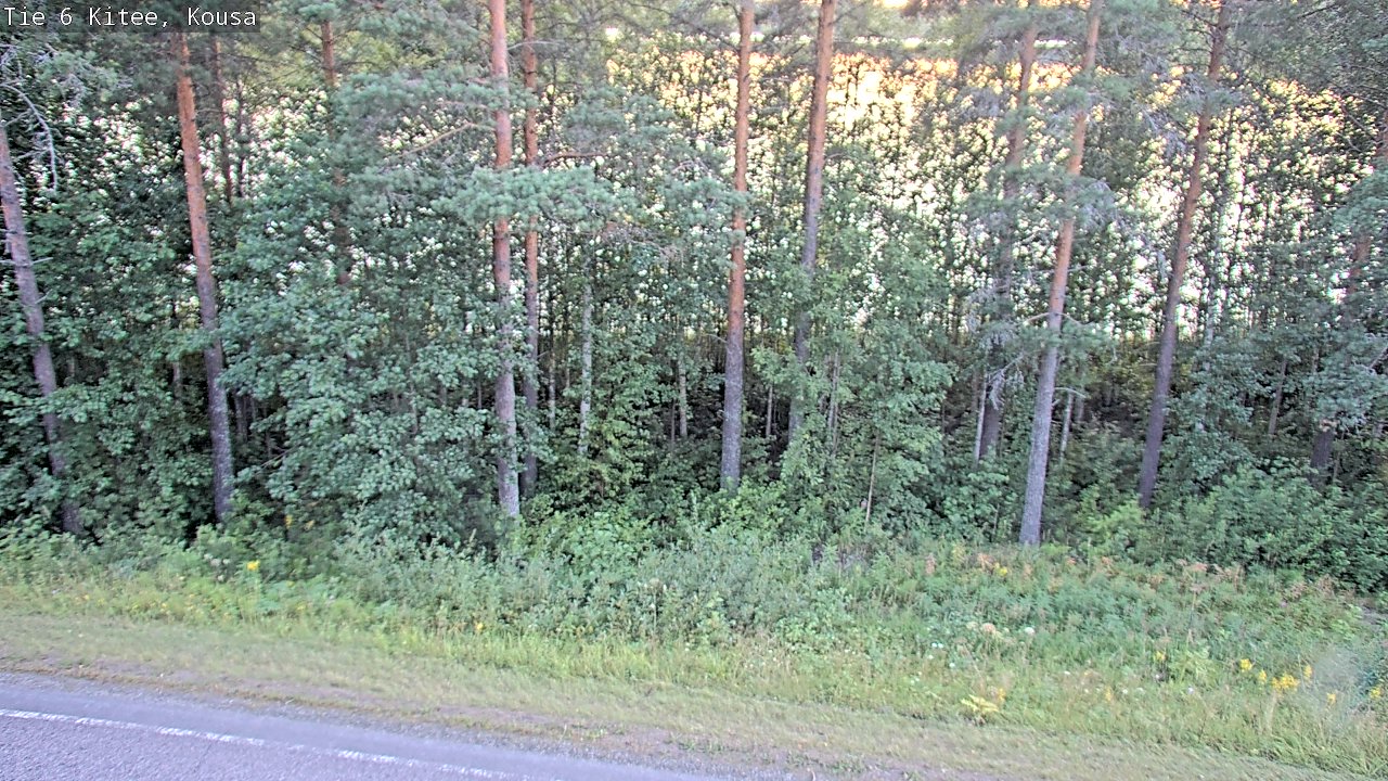 Kelikamerat Kuva Tie 6, Kitee, Kousa, Kitee, Pohjois-Karjala