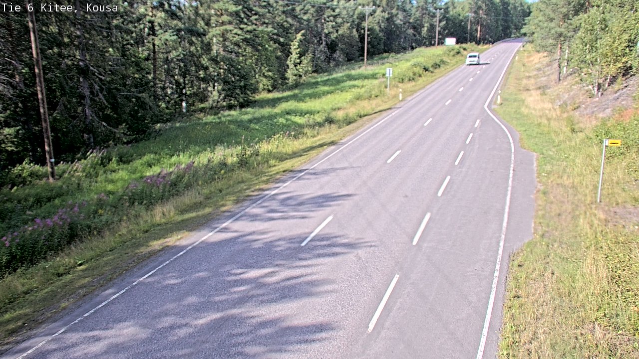 Kelikamerat Kuva Tie 6, Kitee, Kousa, Kitee, Pohjois-Karjala