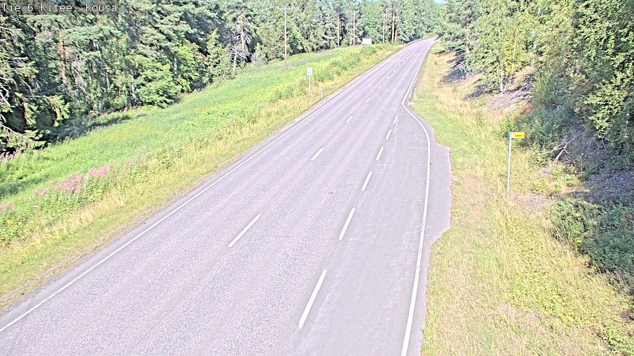 Kelikamerat Kuva Tie 6, Kitee, Kousa, Kitee, Pohjois-Karjala
