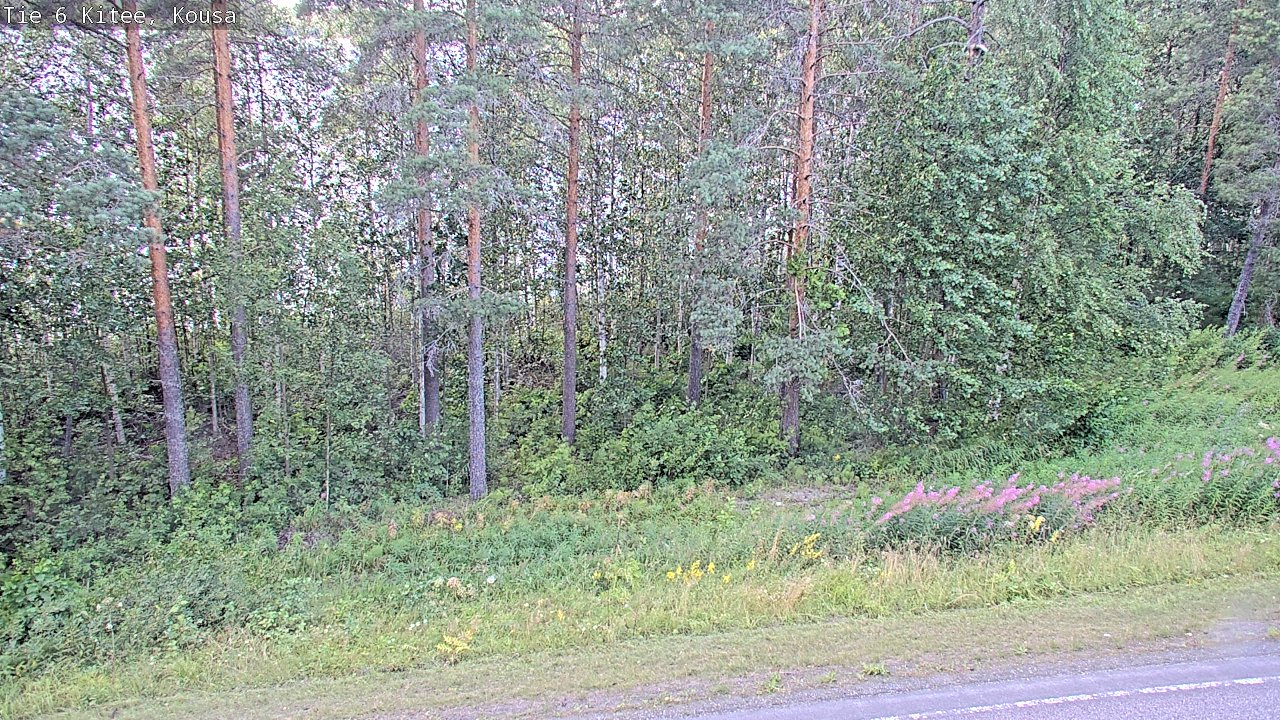 Kelikamerat Kuva Tie 6, Kitee, Kousa, Kitee, Pohjois-Karjala