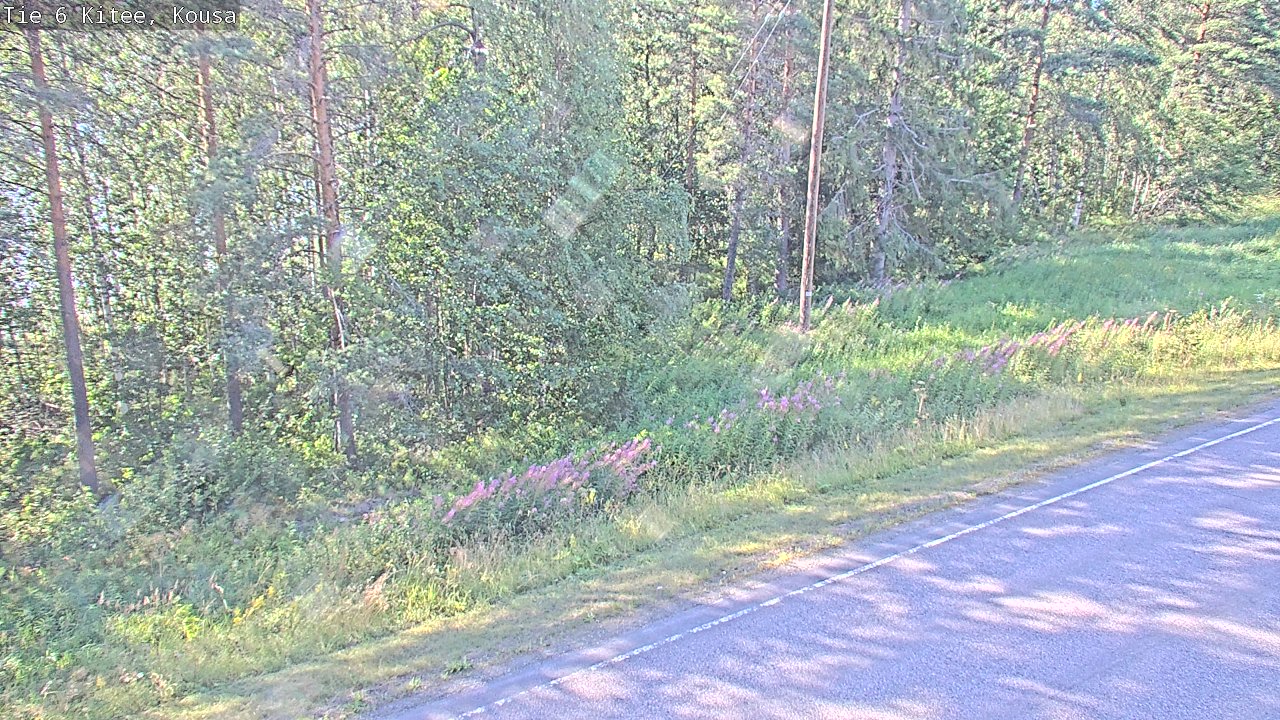 Kelikamerat Kuva Tie 6, Kitee, Kousa, Kitee, Pohjois-Karjala