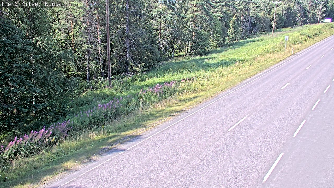 Kelikamerat Kuva Tie 6, Kitee, Kousa, Kitee, Pohjois-Karjala