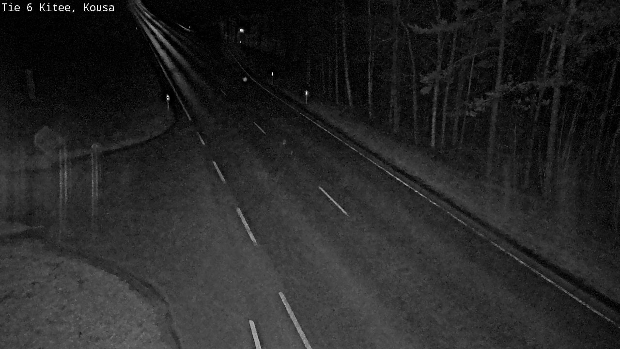 Weather Camera Image Väg 6, Kitee, Kousa, Kitee, Pohjois-Karjala