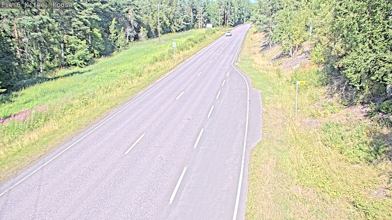 Kelikamerat Kuva Tie 6, Kitee, Kousa, Kitee, Pohjois-Karjala