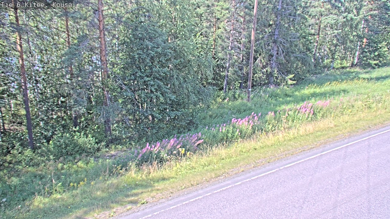 Kelikamerat Kuva Tie 6, Kitee, Kousa, Kitee, Pohjois-Karjala