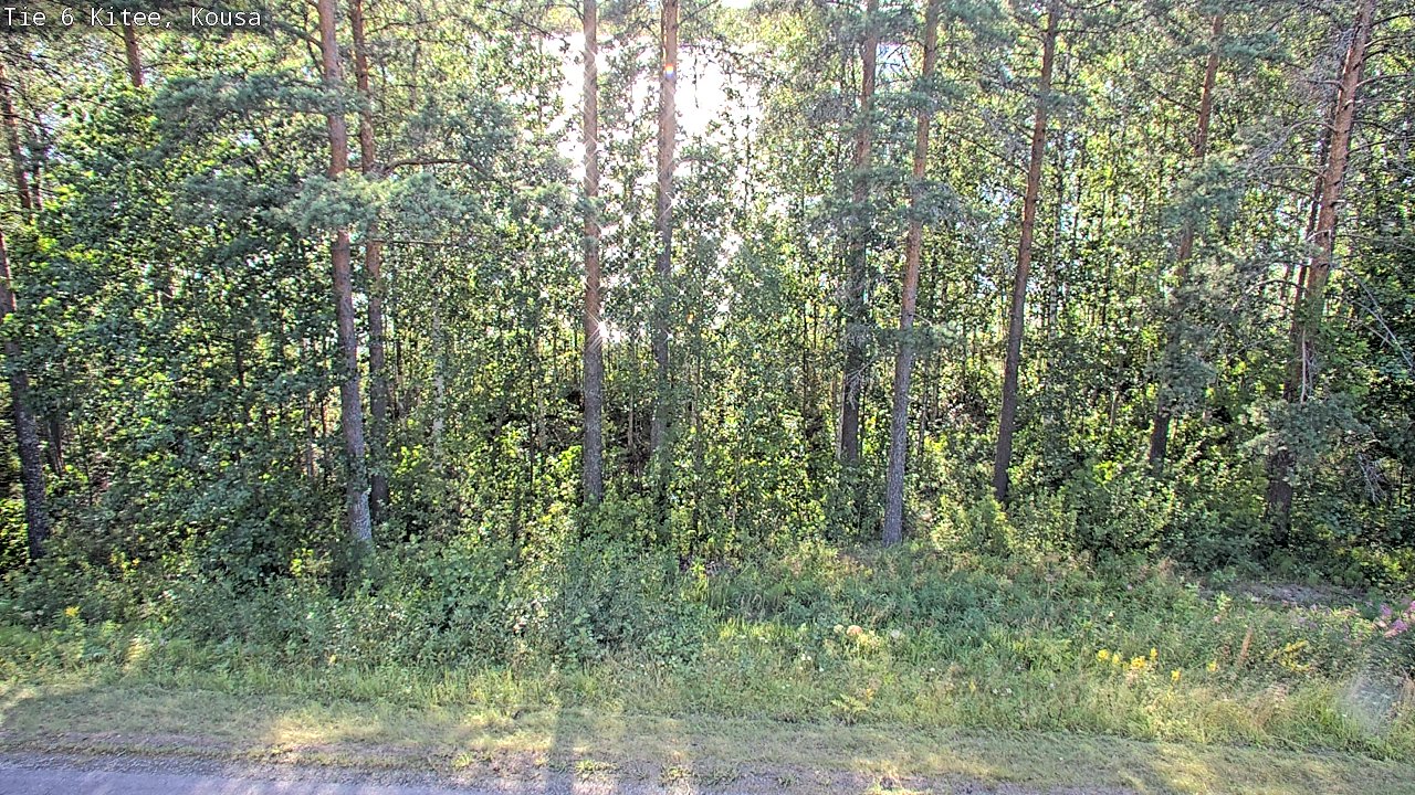 Kelikamerat Kuva Tie 6, Kitee, Kousa, Kitee, Pohjois-Karjala