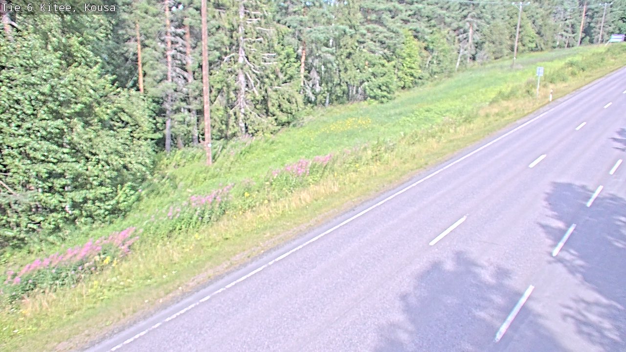 Kelikamerat Kuva Tie 6, Kitee, Kousa, Kitee, Pohjois-Karjala