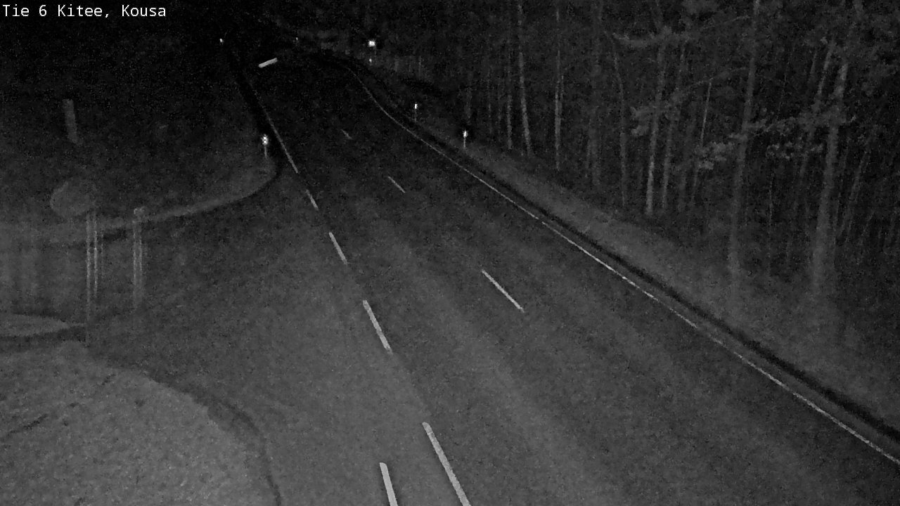 Weather Camera Image Road 6, Kitee, Kousa, Kitee, Pohjois-Karjala