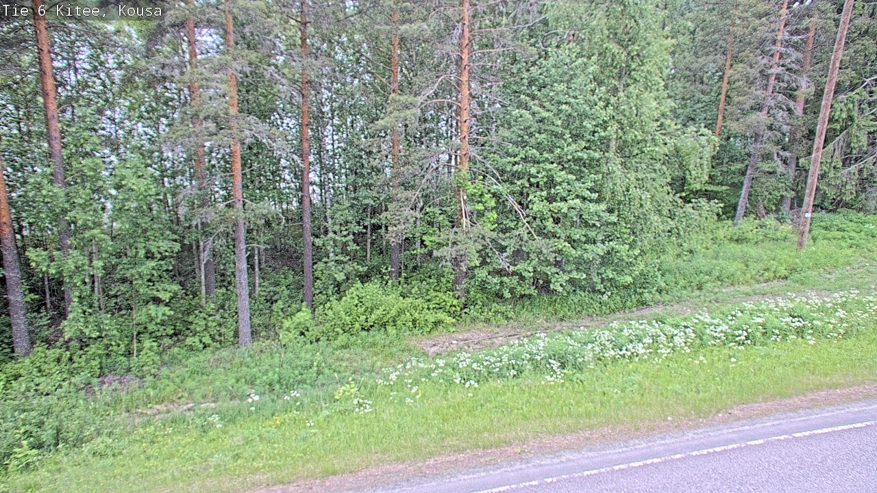 Kelikamerat Kuva Tie 6, Kitee, Kousa, Kitee, Pohjois-Karjala