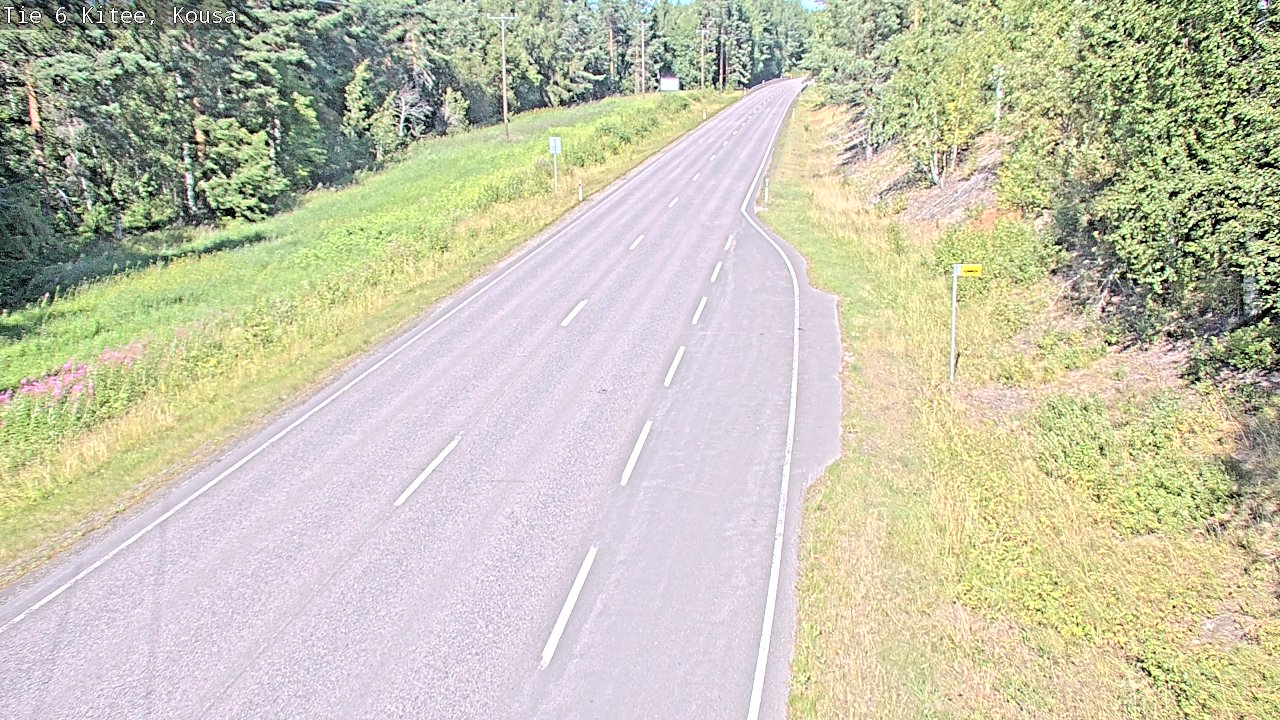 Kelikamerat Kuva Tie 6, Kitee, Kousa, Kitee, Pohjois-Karjala