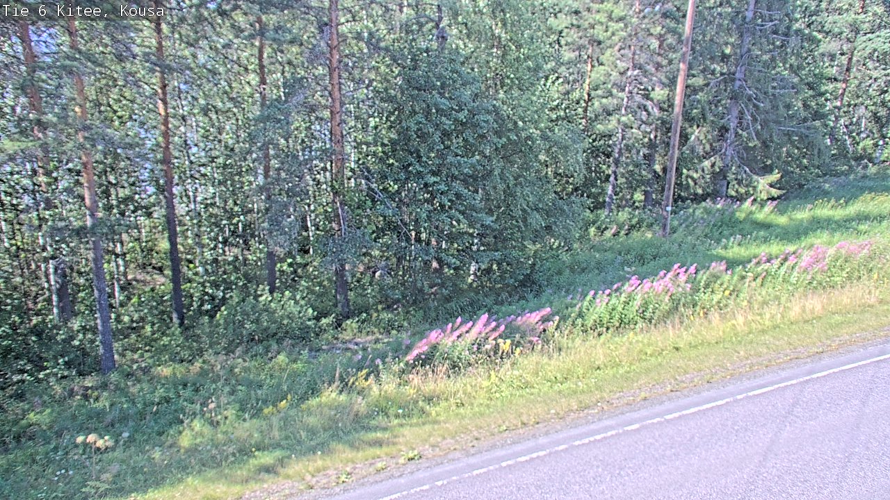 Kelikamerat Kuva Tie 6, Kitee, Kousa, Kitee, Pohjois-Karjala