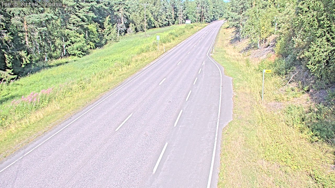 Kelikamerat Kuva Tie 6, Kitee, Kousa, Kitee, Pohjois-Karjala