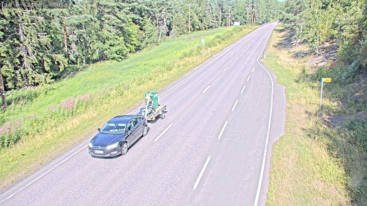 Kelikamerat Kuva Tie 6, Kitee, Kousa, Kitee, Pohjois-Karjala