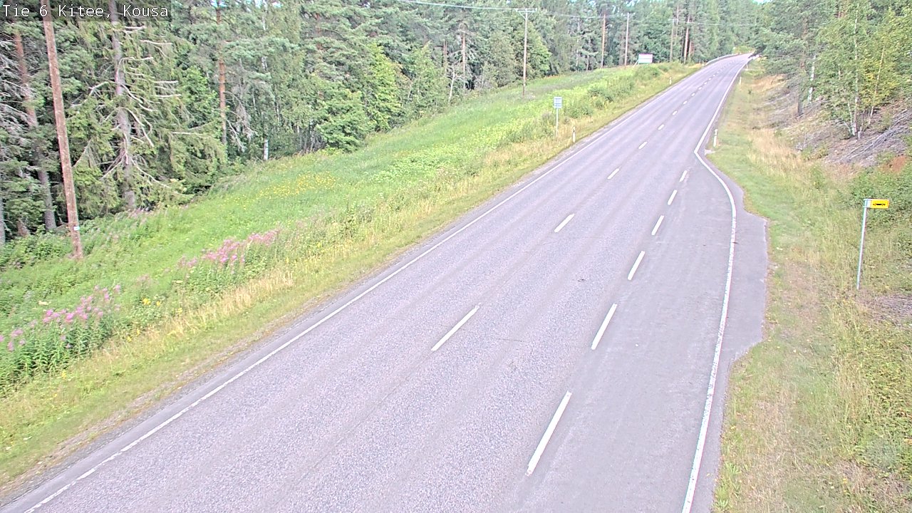 Kelikamerat Kuva Tie 6, Kitee, Kousa, Kitee, Pohjois-Karjala